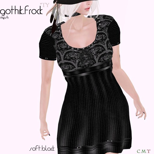 ::TY:: Gothik Frock soft black