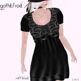 ::TY:: Gothik.Frock.soft.black