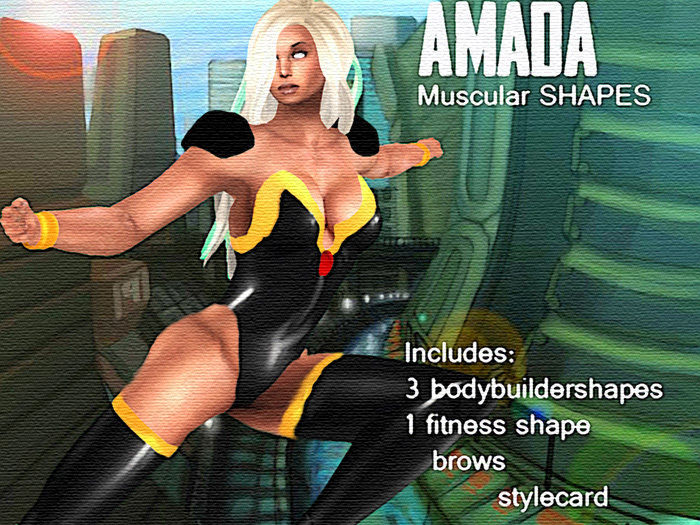 Lovely me: Amada muscular shape