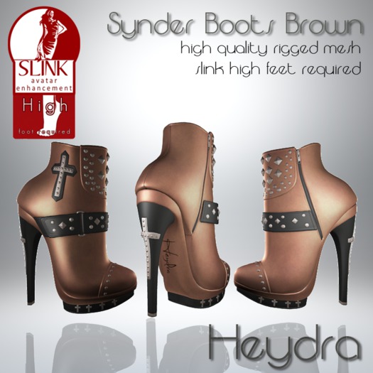 HEYDRA Synder Boots Brown