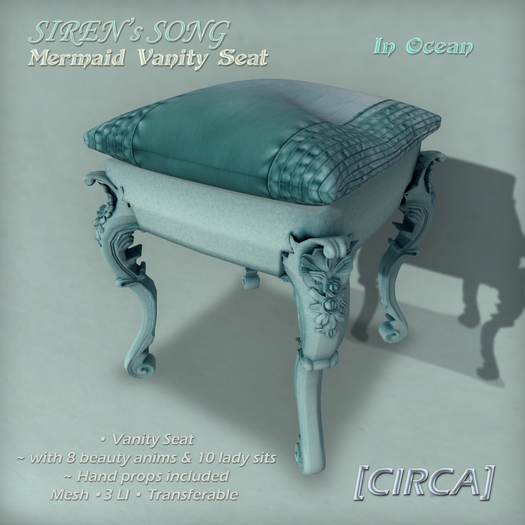 [CIRCA] - SIREN's SONG - Vanity Seat - In Ocean 