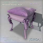 [CIRCA] Pkg - SIREN's SONG - Vanity Seat - In Antique