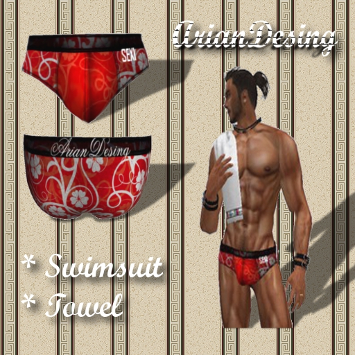 Box *Arian Desing Men suit red