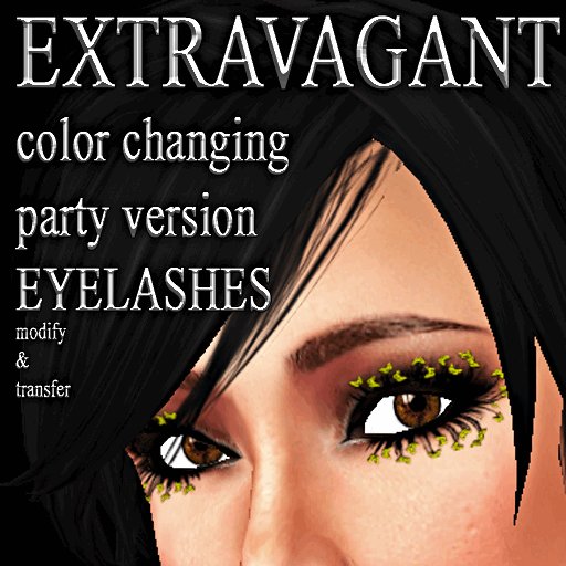 * GuTi EXTRAVAGANT eyelashes butterflys party version