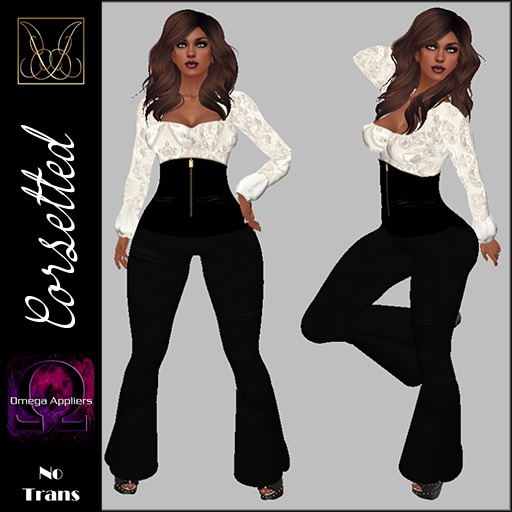 JCD Corsetted Set w/Omega Appliers (bagged)