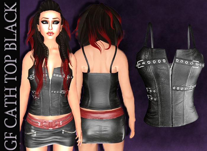 GF CATH TOP BLACK