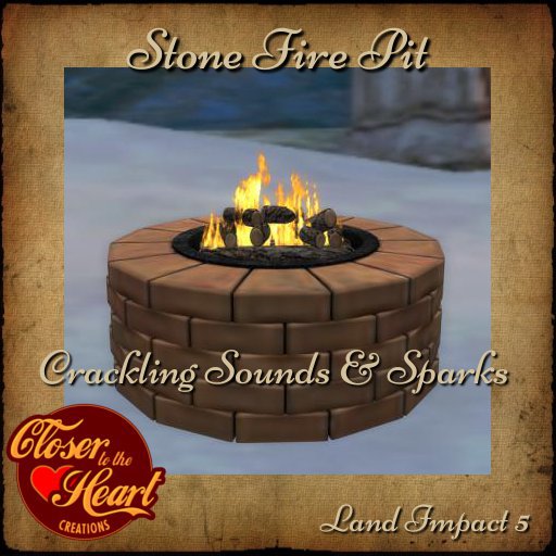 Stone Fire Pit BOXED