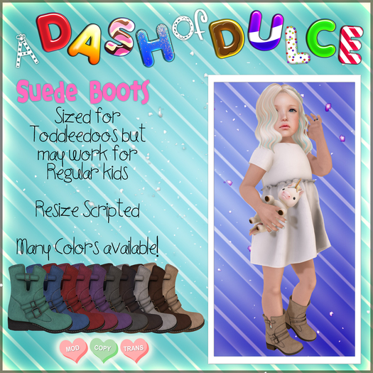 -DD- Red Suede Boots