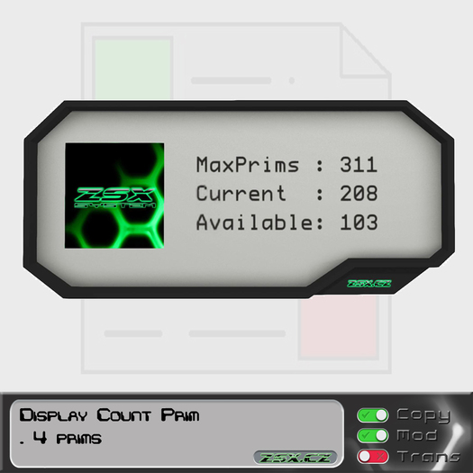 Display Count Prim2.1.1