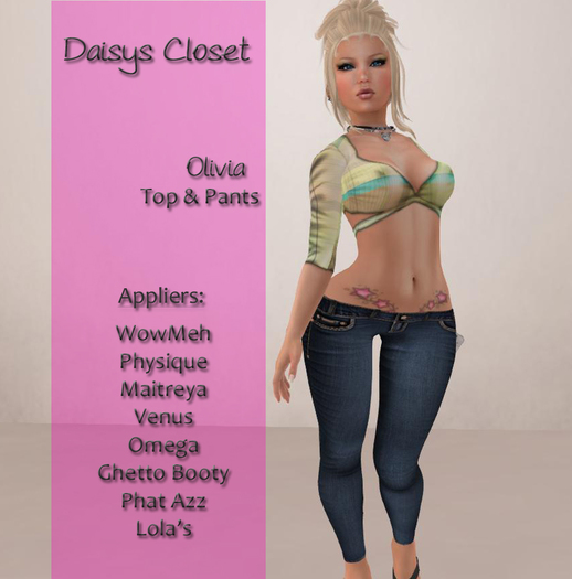 *DC - Olivia Outfit Blue Boxed*