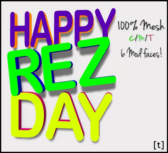 [t] Mesh "Happy Rez Day"