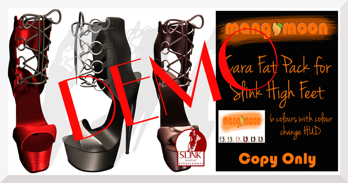 !Damned Mesh Buckle Boots Chubby Pack
