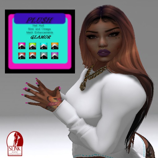 PLU$H Glamor Nail Hud