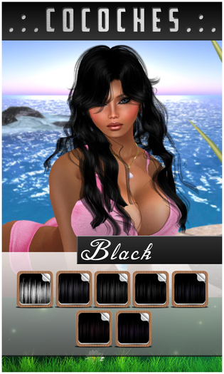 .:.CoCoChes.:. Kate Hair Black