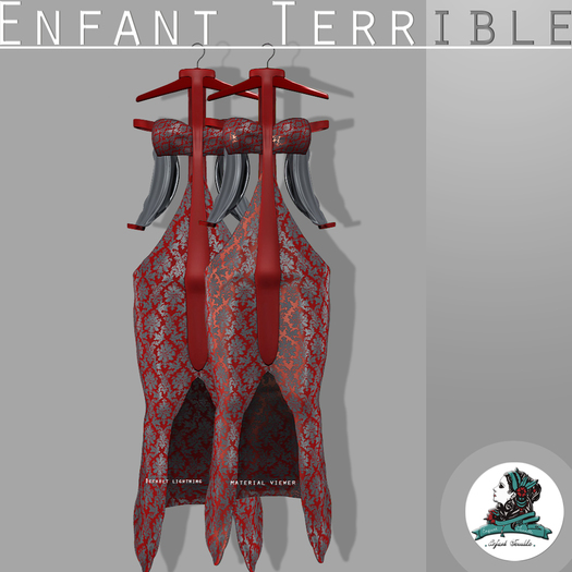 .Enfant Terrible. Phyllidas Gown red 