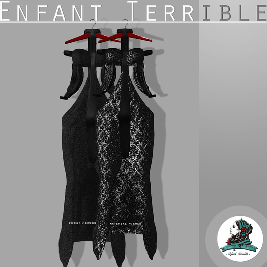 .Enfant Terrible. Phyllidas Gown Black