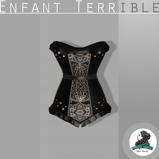 .Enfant Terrible. Ems Corsets Black