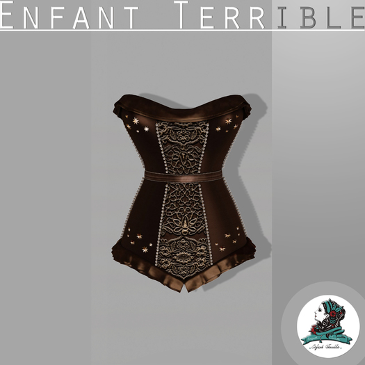 .Enfant Terrible. Ems Corsets Chocolate