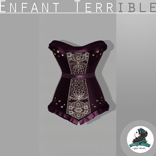 .Enfant Terrible. Ems Corsets Plum