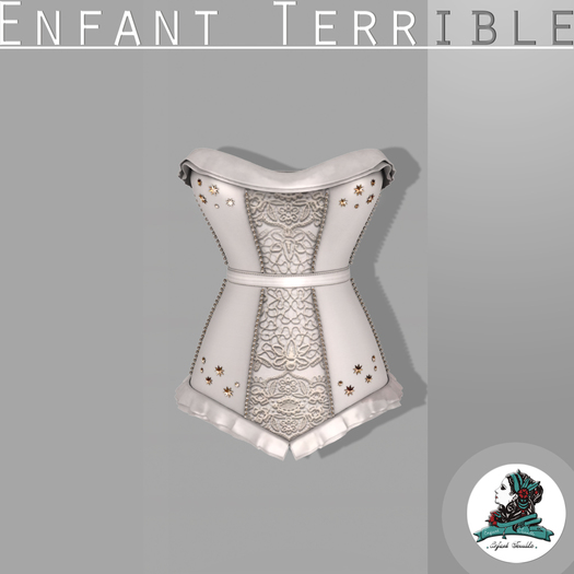 .Enfant Terrible. Ems Corsets White