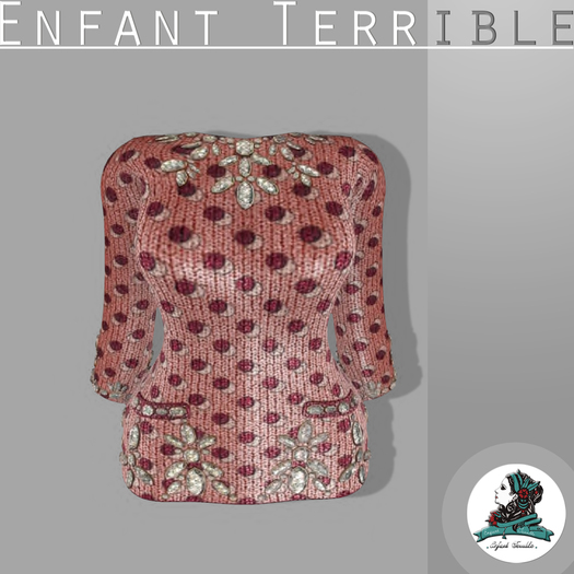 .Enfant Terrible. Winterwarm dotty strawberry