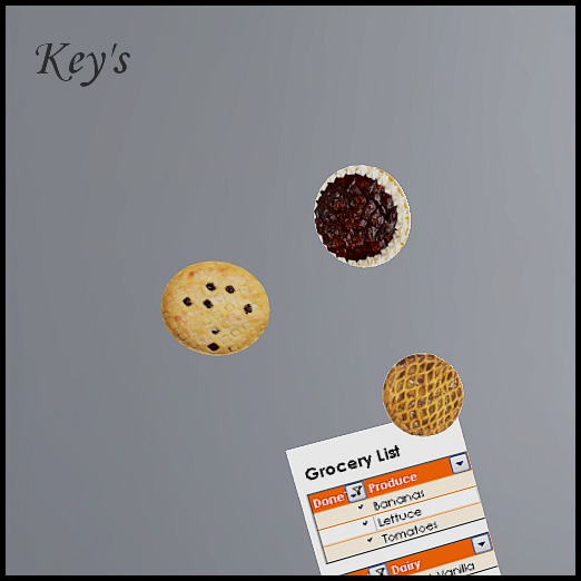 Second Life Marketplace PROMO Refrigerator Set Pies