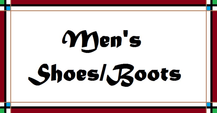 Men's Shoes/Boots -box-