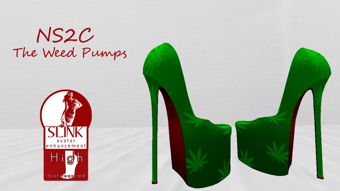 NS2C Slink High Pumps Weed