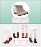 The Secret Store - Flamel Boots - Chalk