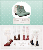 The Secret Store - Flamel Boots - Mint 