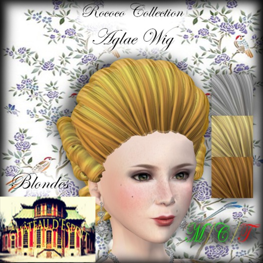 ~CdE~ Rococo Aglae Wig Blondes
