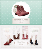 The Secret Store - Flamel Boots - Rose 