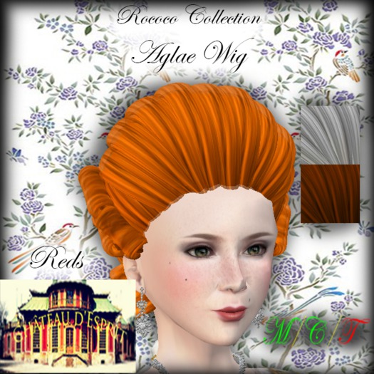 ~CdE~ Rococo Aglae Wig Reds