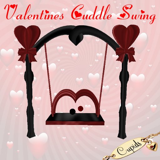 Valentine Cuddle Swing Dark Red
