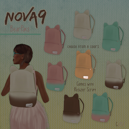 !.NOVA9.!: BearPak (Strawberry).