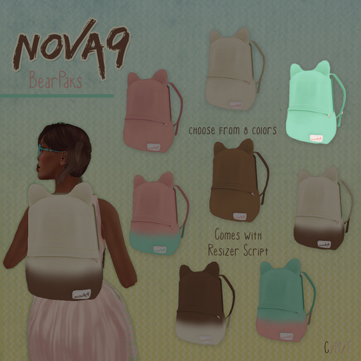 !.NOVA9.!: BearPak (Strawberry).