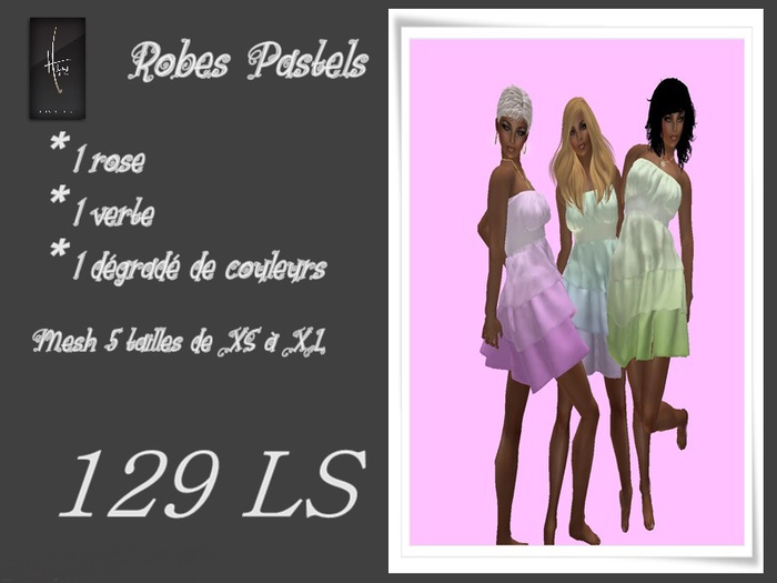 Robes pastels