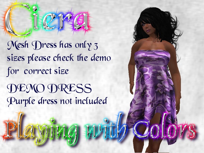 Ciera DEMO Flower Dress