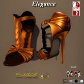 ** Orchidea** ELEGANCE orange slink hight 