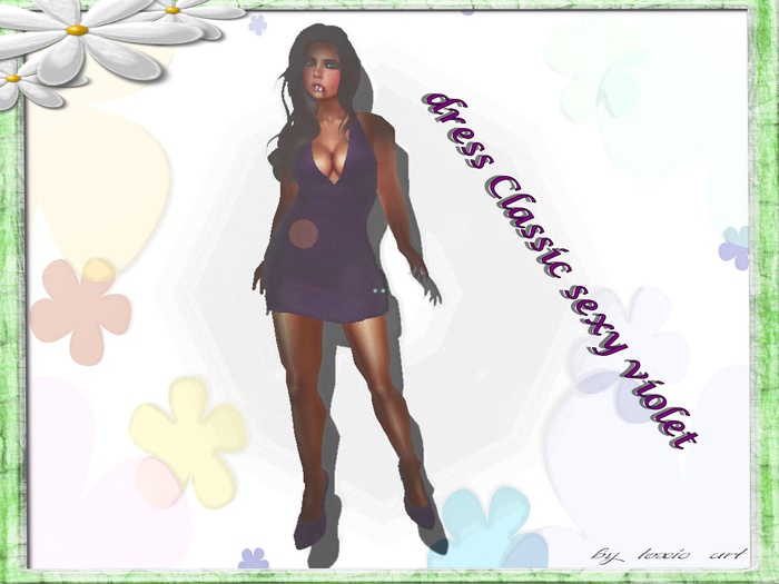 dress Classic sexy violet