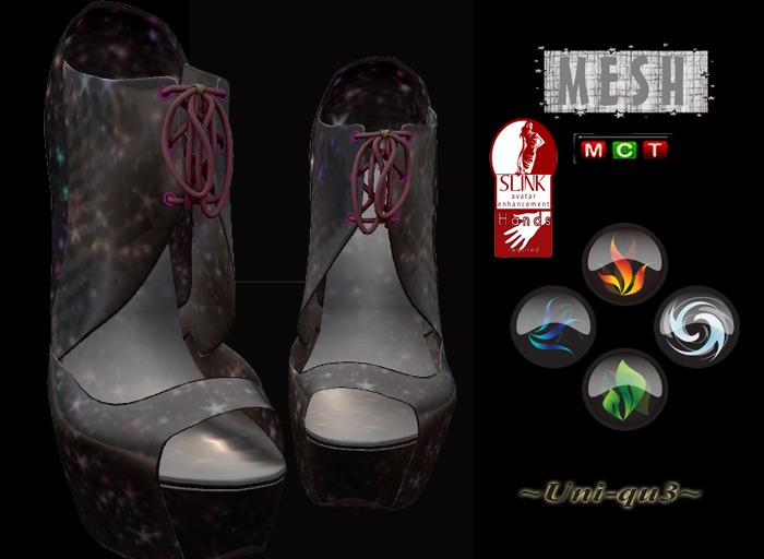 NIght starshie Platform Heels(box)