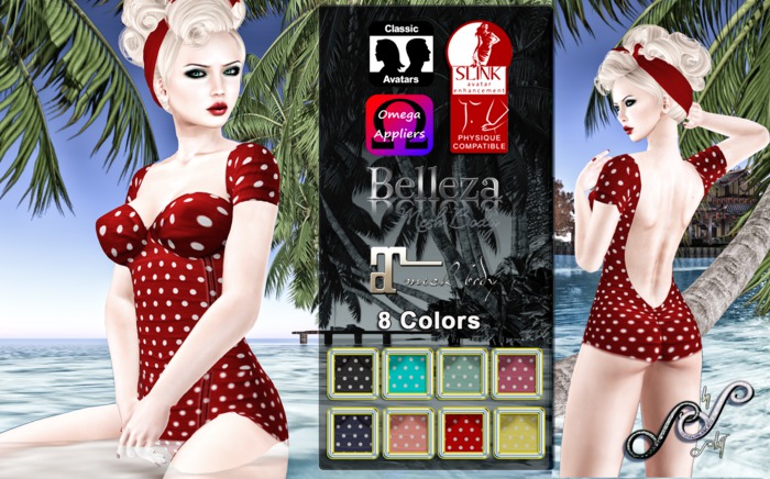 Sky - Pin Up Retro 8 Color
