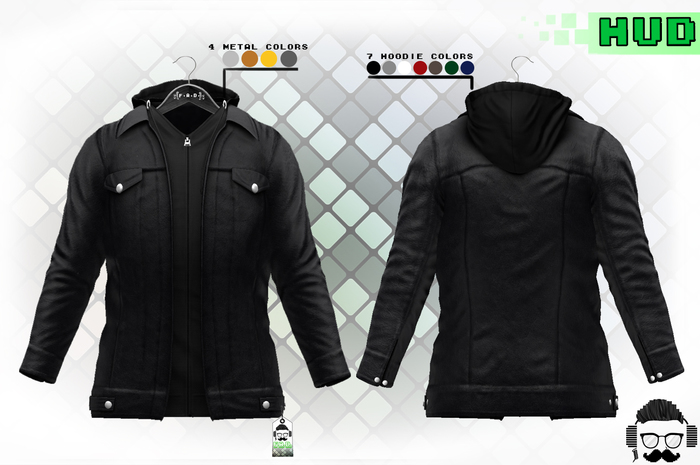 F.A.D. // Outsider Leather Jacket // Hoodie 