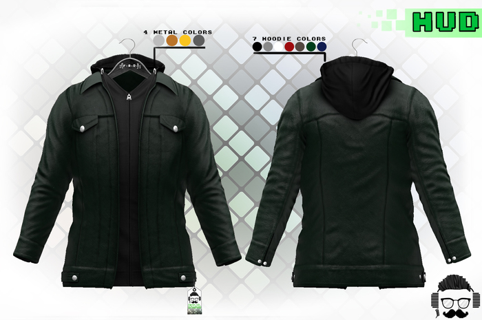 F.A.D. // Outsider Leather Jacket // Hoodie 