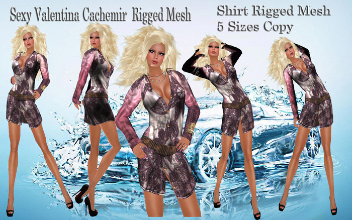 LSR - Sexy Valentina Cachemir Rigged Mesh