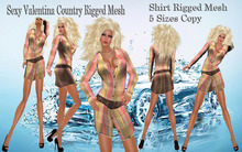 LSR - Sexy Valentina Country Rigged Mesh
