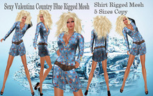 LSR - Sexy Valentina Country Blue Rigged Mesh