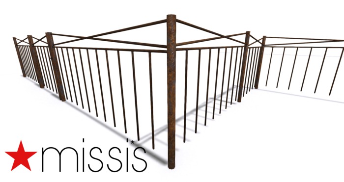 Missi*s Fence Green iron