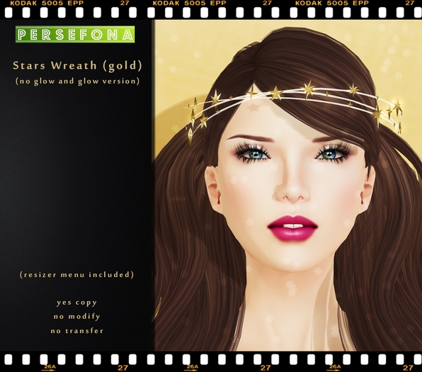 Persefona Floriana Wreath (yellow)