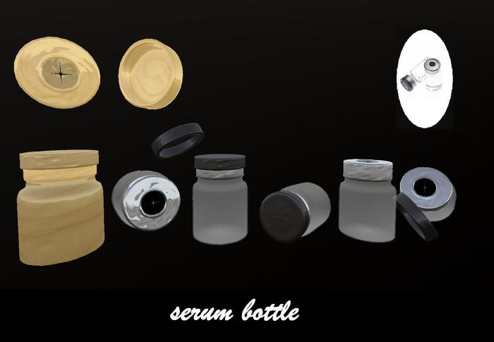 Diesel Magic serum bottle sculpted prim